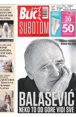 Blic - broj 8613, 20. feb 2021.