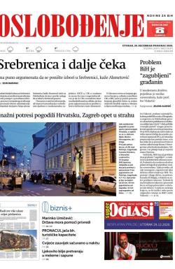 Oslobođenje - broj 26571, 29. dec 2020.