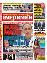 Informer - broj 3948, 7. apr 2025.