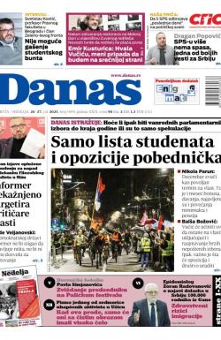 Danas - broj 9974, 26. jul 2025.