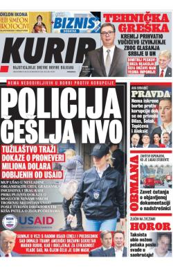 Kurir - broj 3951, 26. feb 2025.