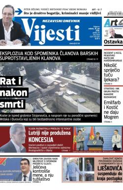 Vijesti - broj 6548, 18. jun 2016.