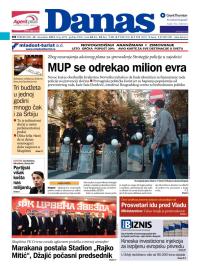 Danas - broj 6293, 22. dec 2014.