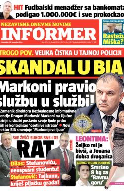 Informer - broj 471, 18. nov 2013.
