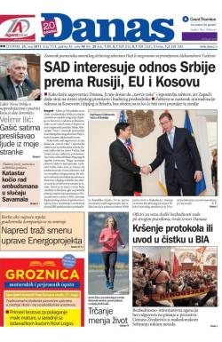 Danas - broj 7178, 25. maj 2017.