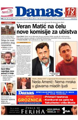 Danas - broj 6451, 29. maj 2015.