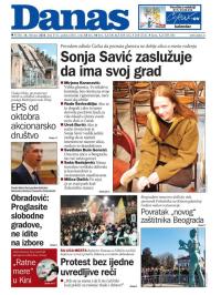 Danas - broj 8173, 14. feb 2020.