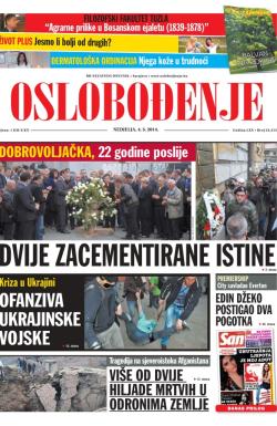 Oslobođenje - broj 24.215, 4. maj 2014.