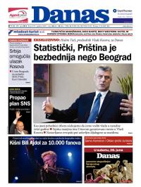 Danas - broj 6115, 27. jun 2014.