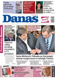 Danas - broj 6648-6649, 12. dec 2015.