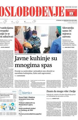 Oslobođenje - broj 26923, 22. feb 2022.