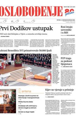 Oslobođenje - broj 27191, 6. jan 2023.