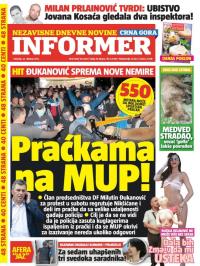 Informer CG - broj 1058, 22. okt 2015.