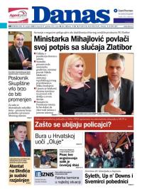 Danas - broj 6517, 3. avg 2015.