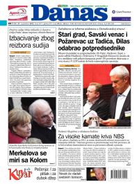 Danas - broj 5471, 21. sep 2012.