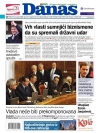 Danas - broj 5513, 2. nov 2012.