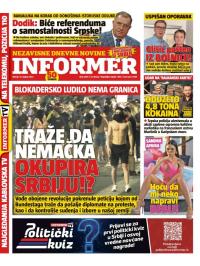 Informer - broj 4060, 19. avg 2025.