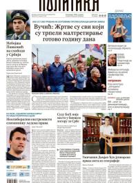Politika - broj 40165, 29. sep 2025.