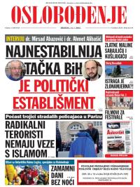 Oslobođenje - broj 24.470, 14. jan 2015.