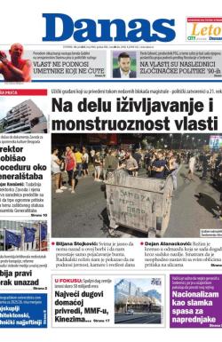 Danas - broj 9960, 10. jul 2025.