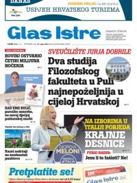 Glas Istre - broj 266, 27. sep 2022.