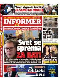 Informer - broj 4100, 4. okt 2025.