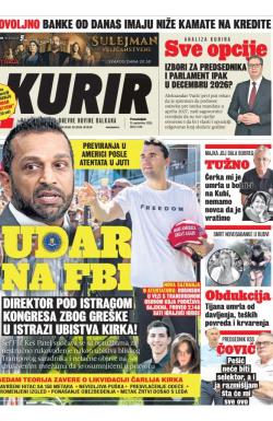 Kurir - broj 4148, 15. sep 2025.