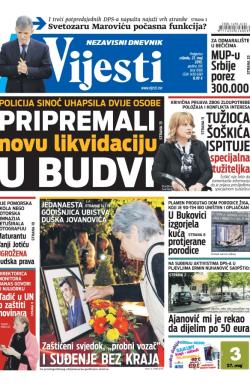 Vijesti - broj 6166, 27. maj 2015.