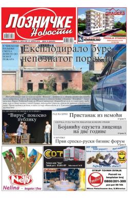 Lozničke novosti - broj 528, 27. apr 2018.