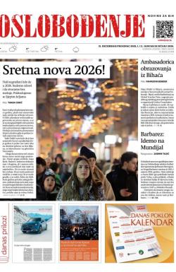 Oslobođenje - broj 28105, 31. dec 2025.
