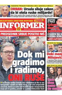 Informer - broj 4159, 13. dec 2025.
