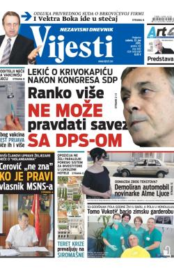 Vijesti - broj 6182, 13. jun 2015.