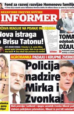 Informer - broj 95, 28. avg 2012.