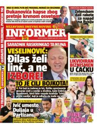 Informer - broj 3661, 26. apr 2024.