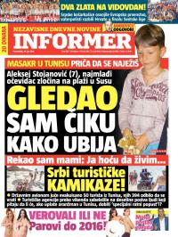 Informer - broj 959, 29. jun 2015.