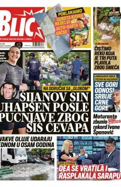 Blic - broj 8023, 21. jun 2019.