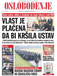 Oslobođenje - broj 24.877, 25. feb 2016.