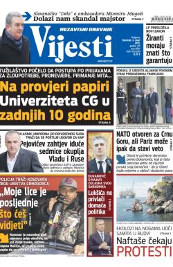 Vijesti - broj 6084, 5. mar 2015.