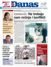 Danas - broj 7224, 10. jul 2017.