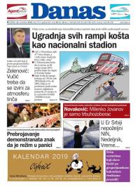 Danas - broj 7757, 25. dec 2018.