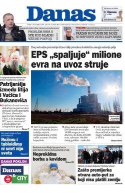 Danas - broj 8891, 1. feb 2022.