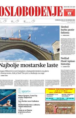 Oslobođenje - broj 26744, 26. jul 2021.