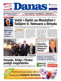 Danas - broj 6295, 24. dec 2014.