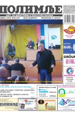 Polimlje, Prijepolje - broj 2571, 31. jan 2014.