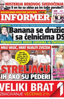 Informer - broj 1023, 11. sep 2015.
