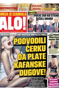 Alo - broj 3220, 10. feb 2017.