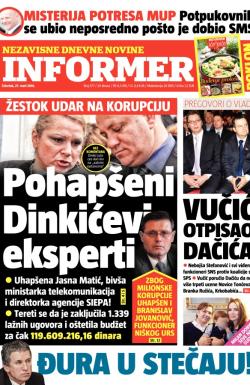 Informer - broj 577, 27. mar 2014.