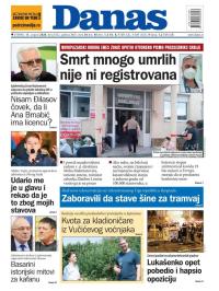 Danas - broj 8352, 11. avg 2020.