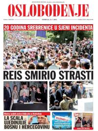 Oslobođenje - broj 24.649, 12. jul 2015.