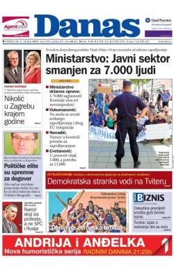 Danas - broj 6580, 5. okt 2015.